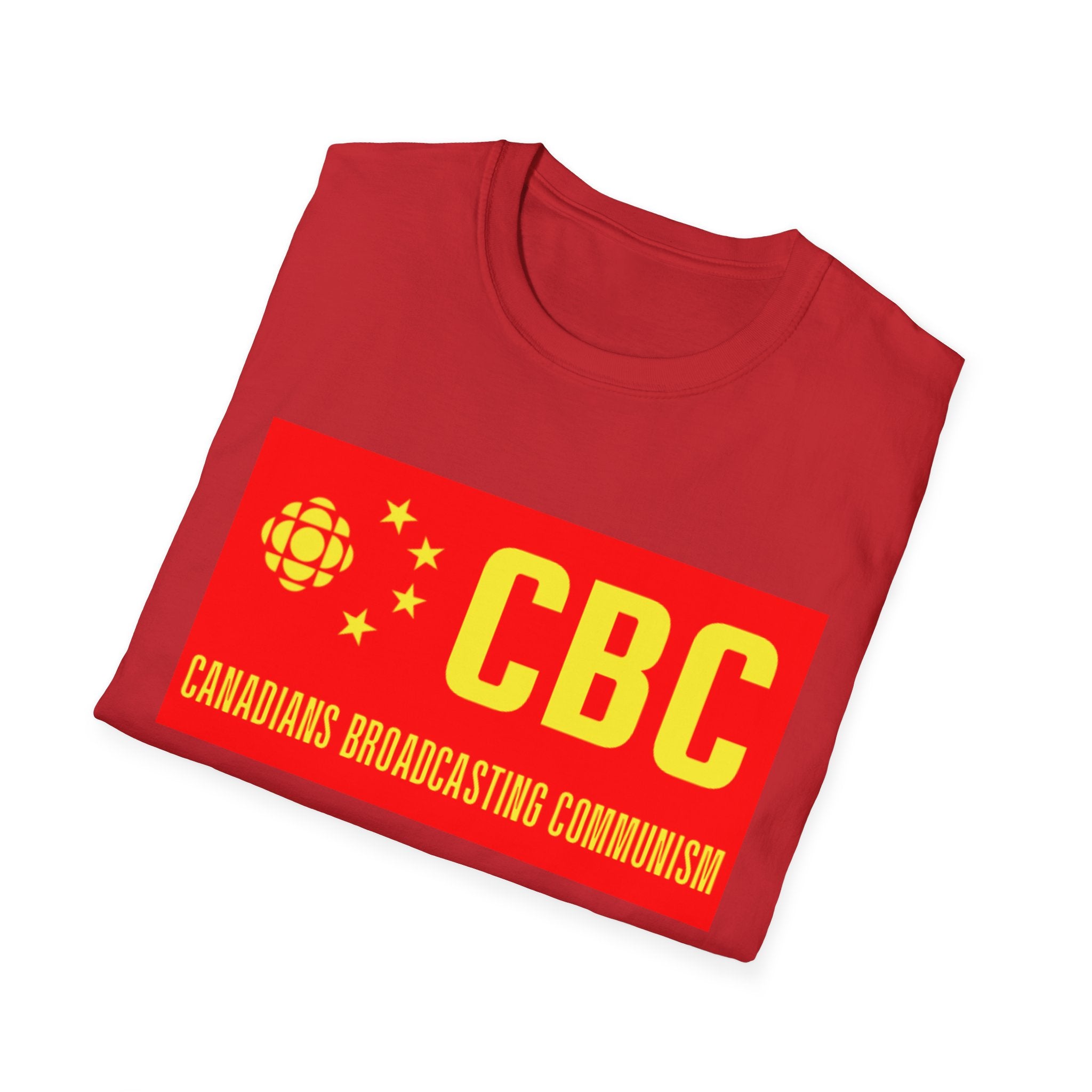 Convix Apparel Anti-Liberal Media “CBC Canadians Broadcasting Communism” #001 T-Shirt