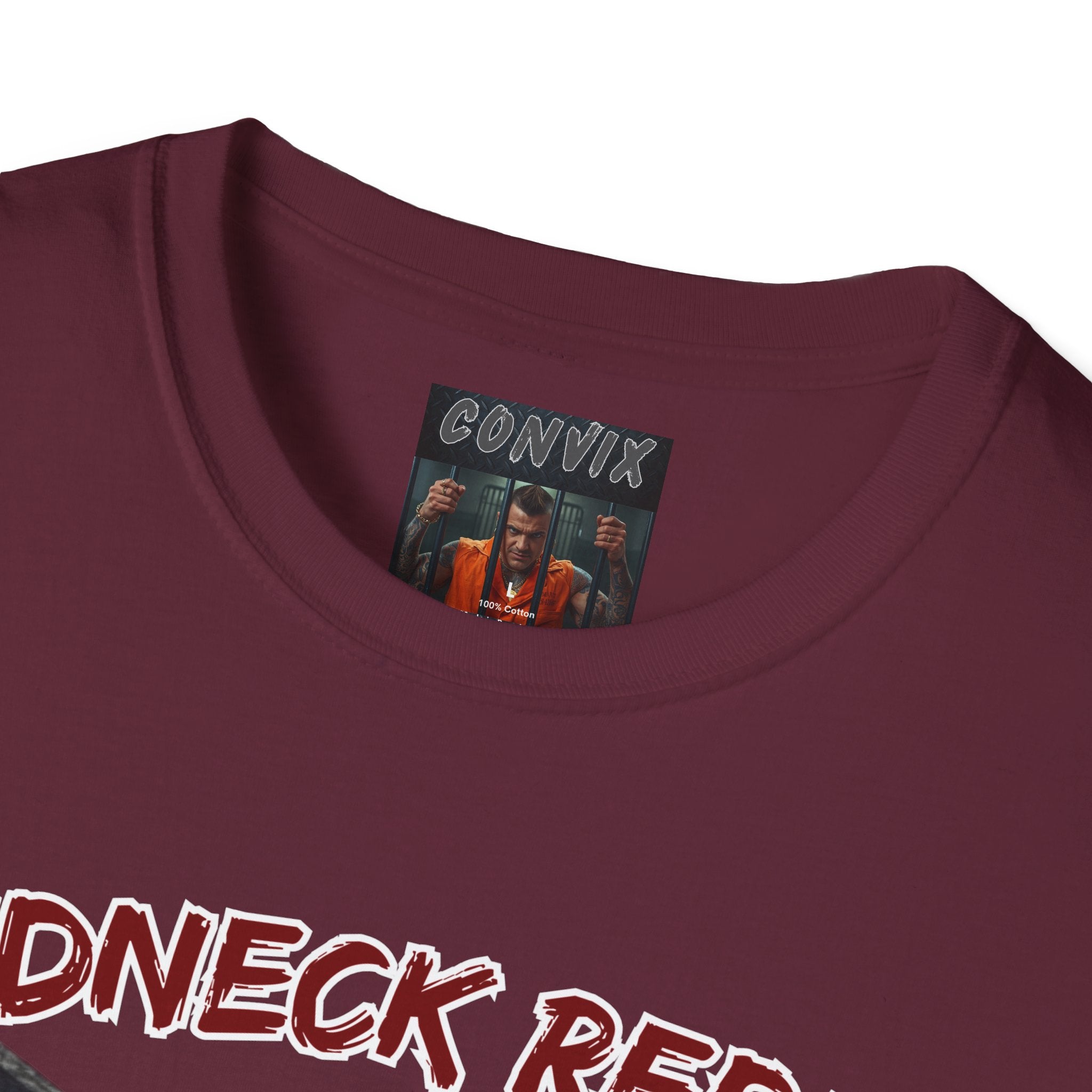 CONVIX "Redneck Rebel #001" Semi Fitted T-Shirt.