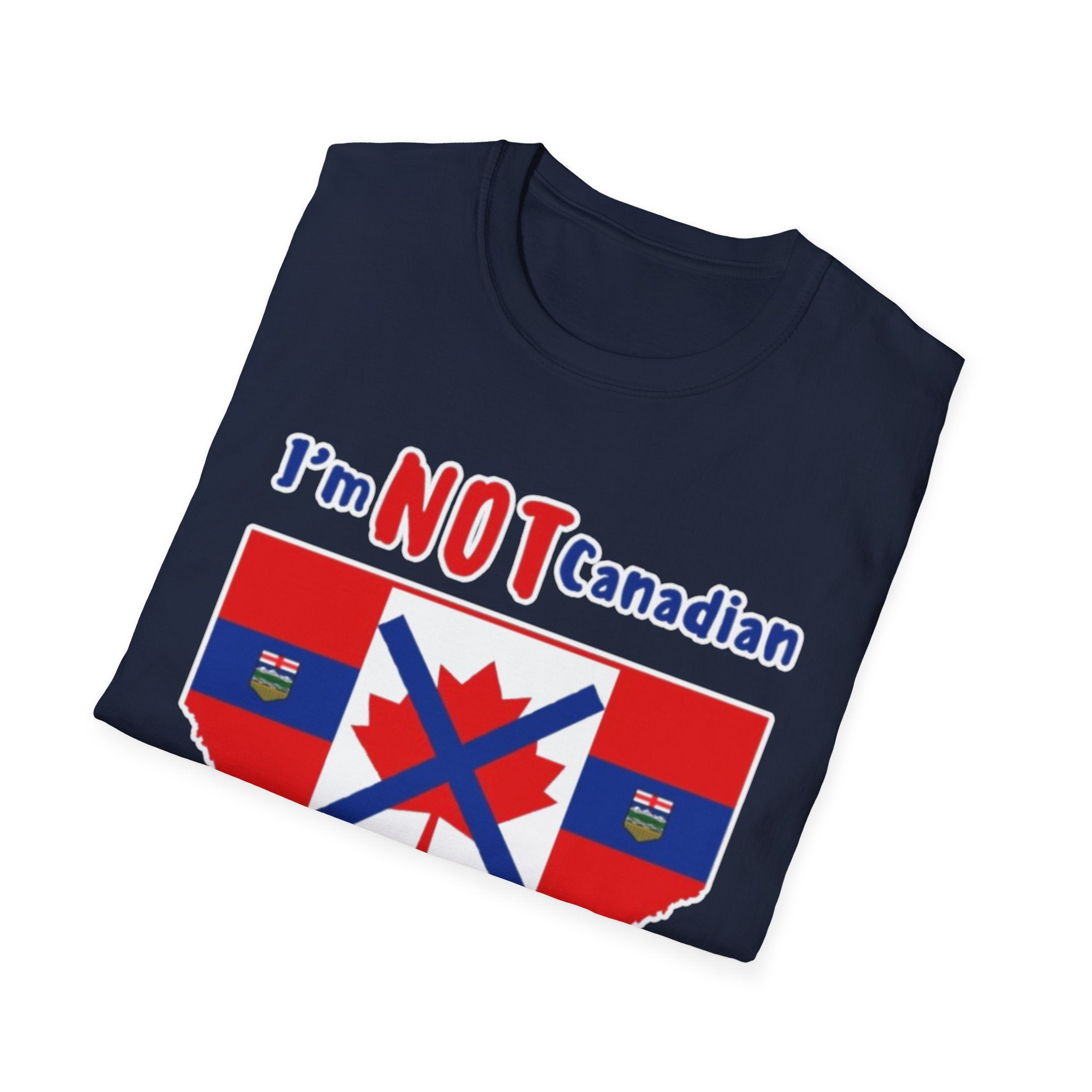 Anti-Liberal “I’m not Canadian” #001 Modern Fit T-Shirt