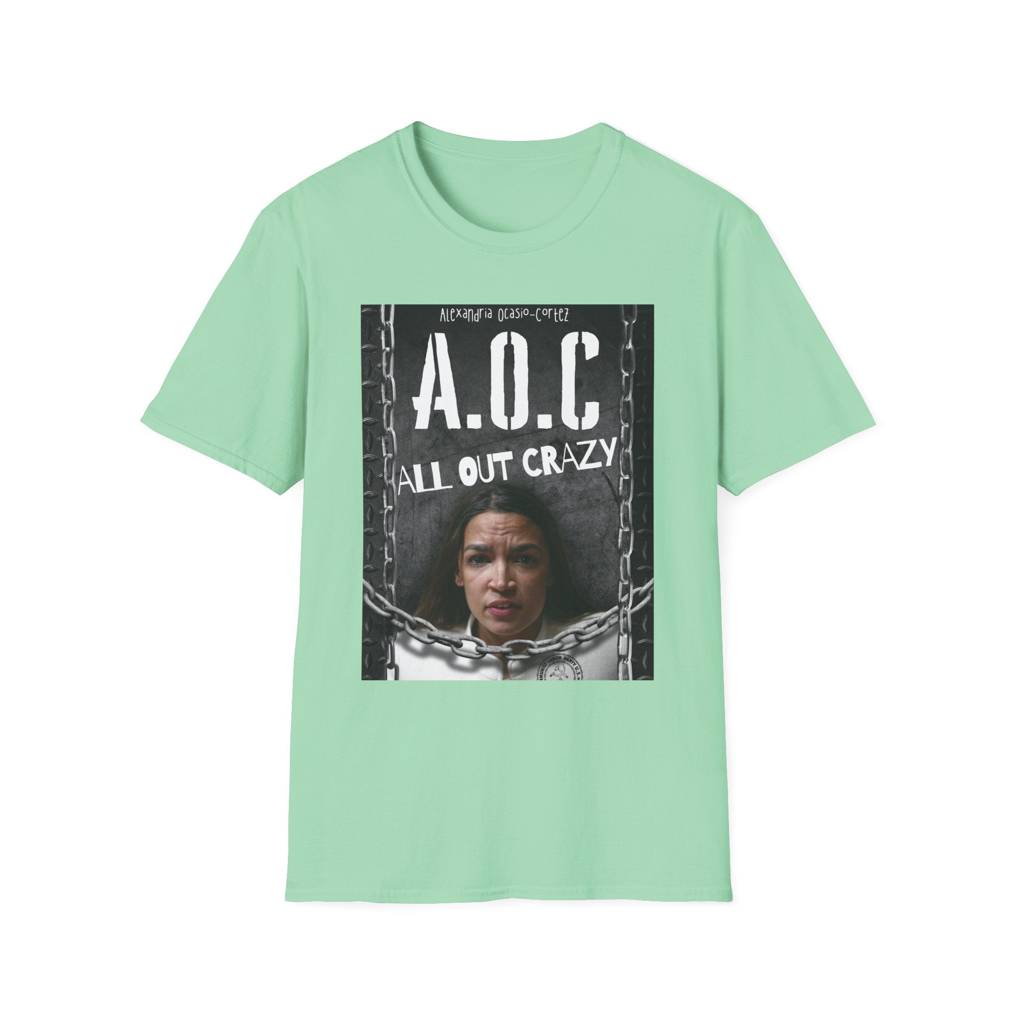 Convix Apparel Anti-Liberal / Democrat “A.O.C - All Out Crazy” #001 Women’s Tee