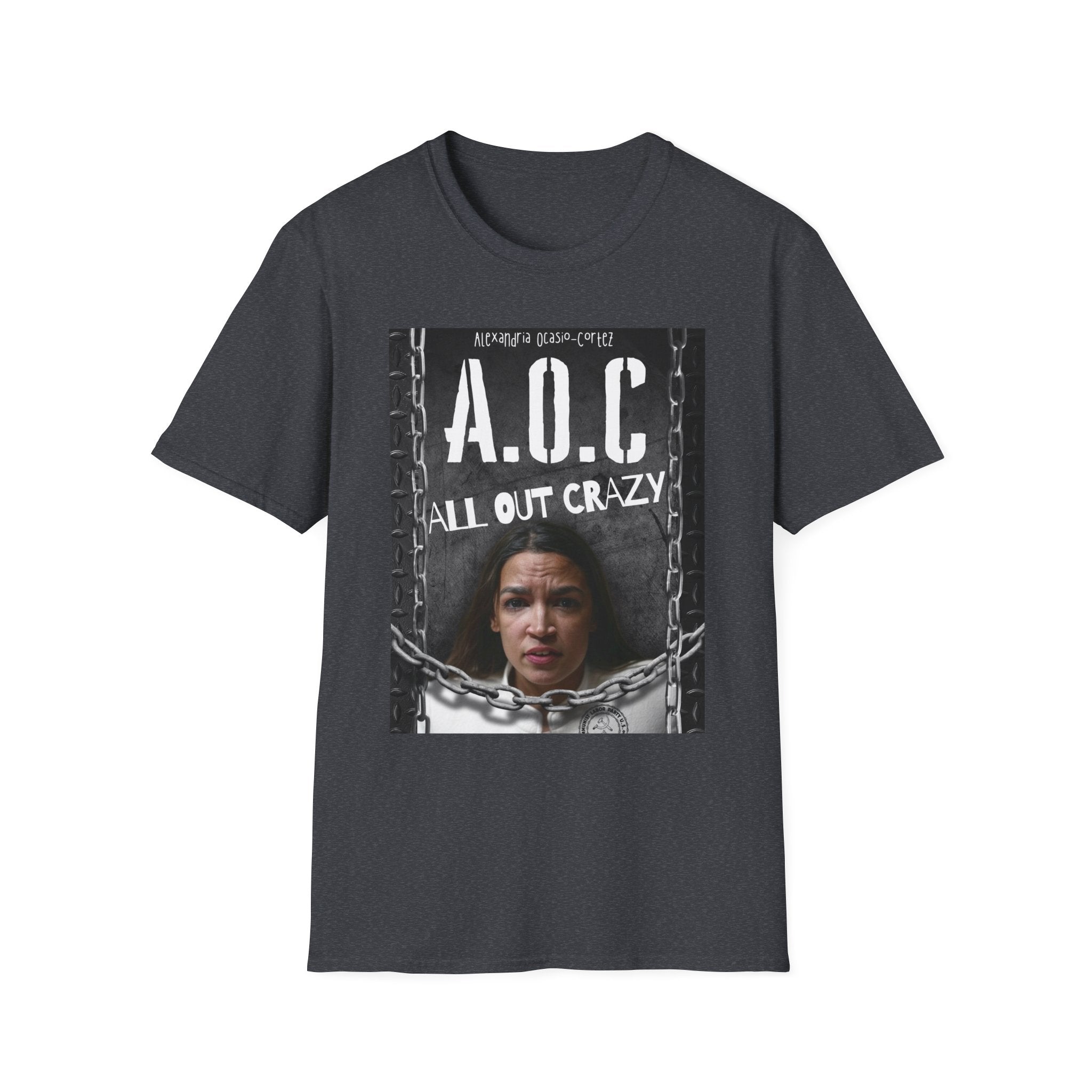 Convix Apparel Anti-Liberal / Democrat “A.O.C - All Out Crazy” #001 Women’s Tee