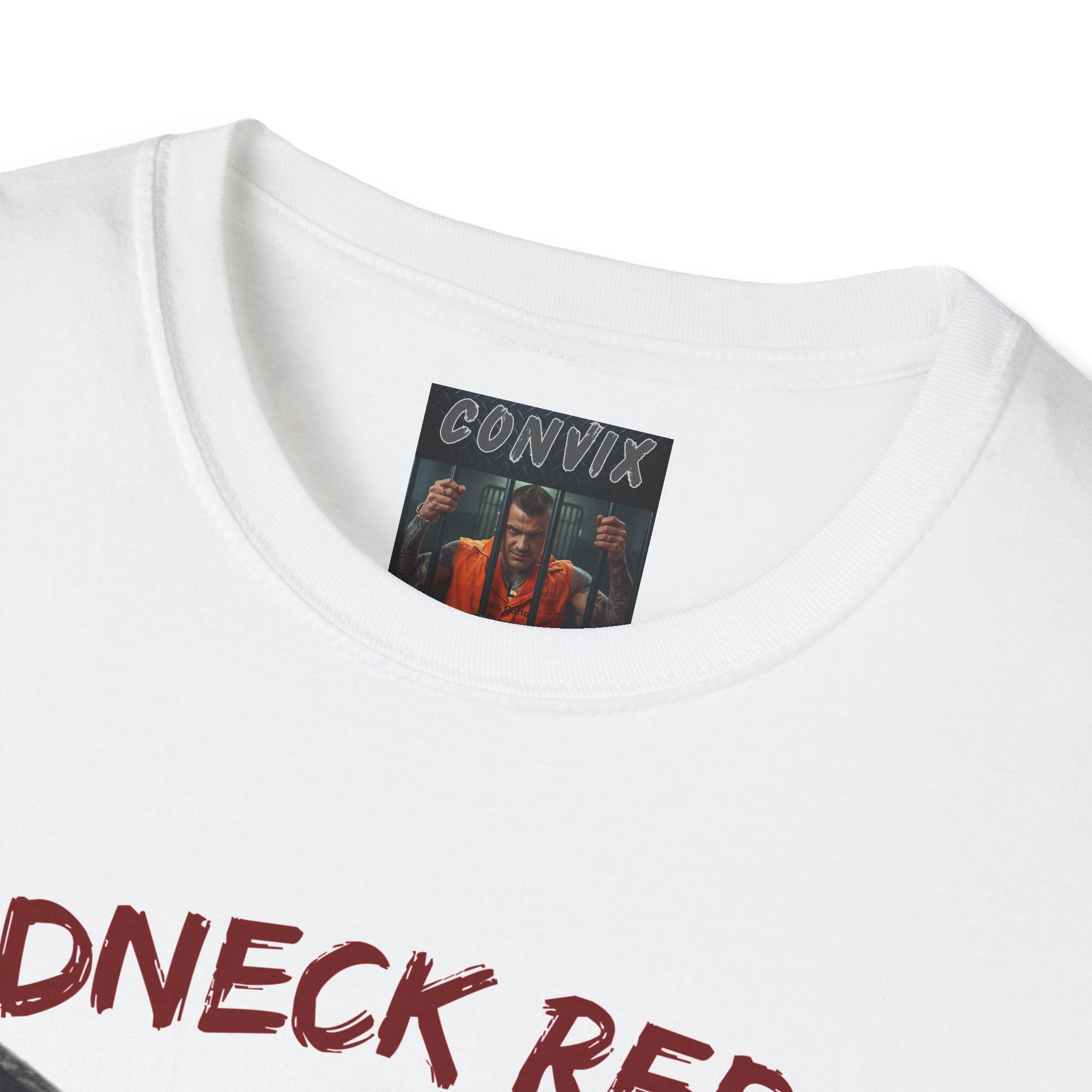 CONVIX "Redneck Rebel #001" Semi Fitted T-Shirt.