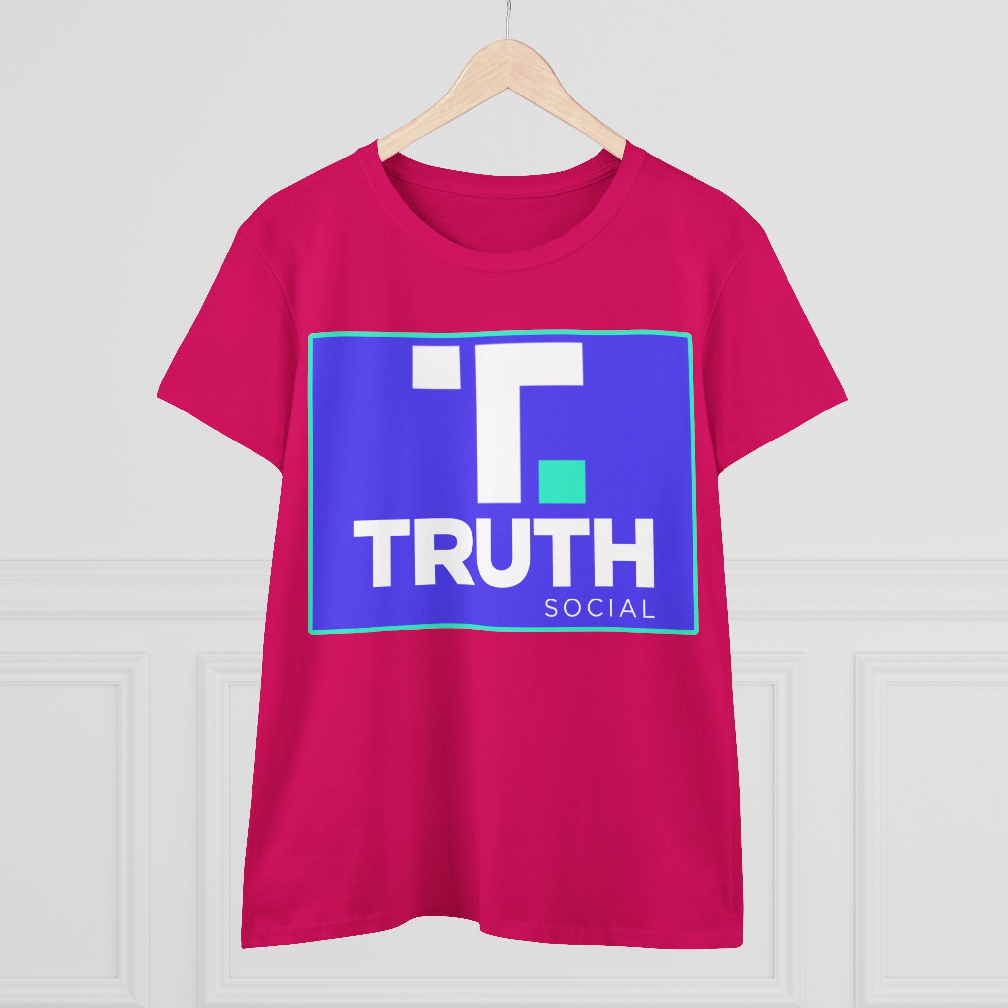 Convix Apparel DJT “Truth Social Logo” Women’s Cotton Tee