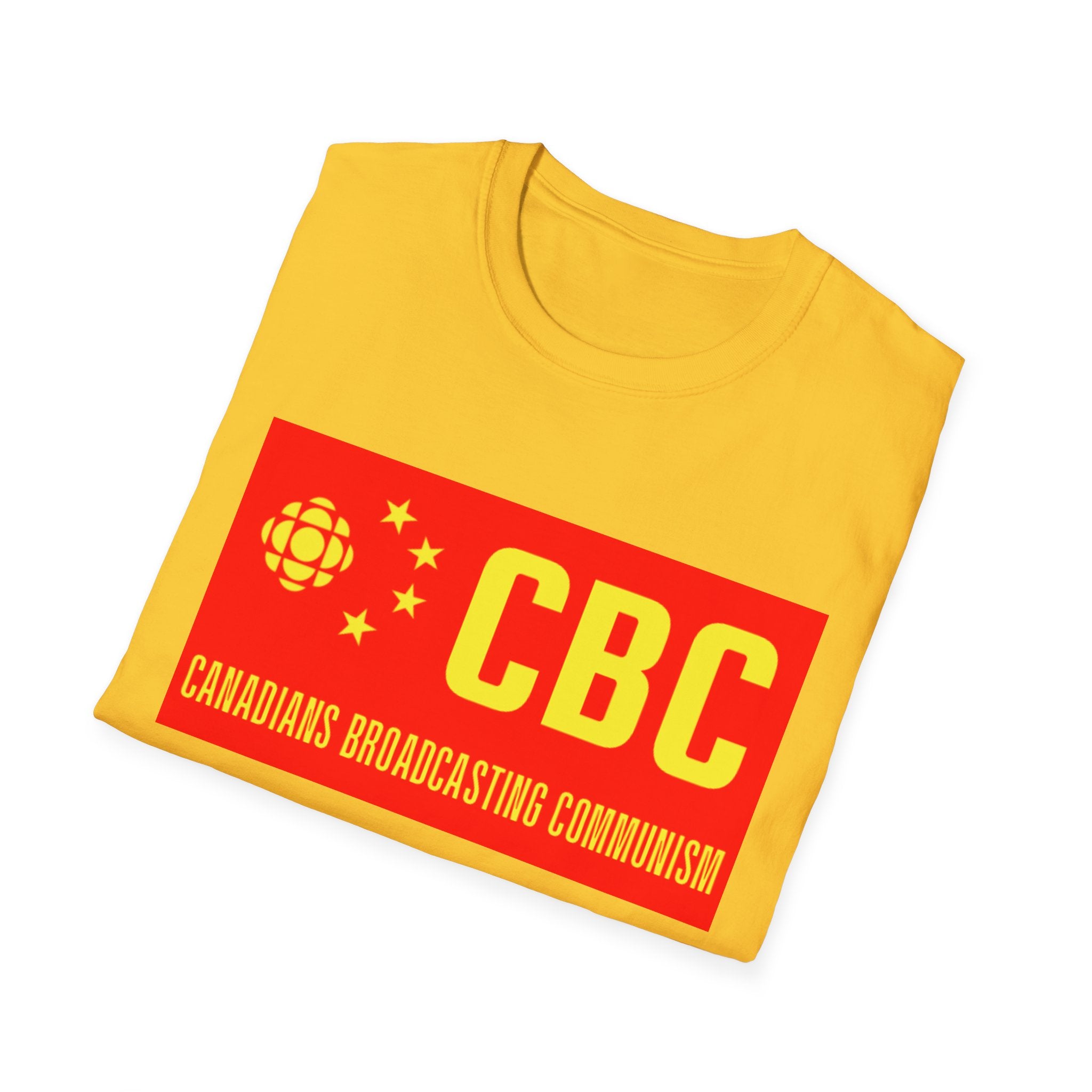 Convix Apparel Anti-Liberal Media “CBC Canadians Broadcasting Communism” #001 T-Shirt