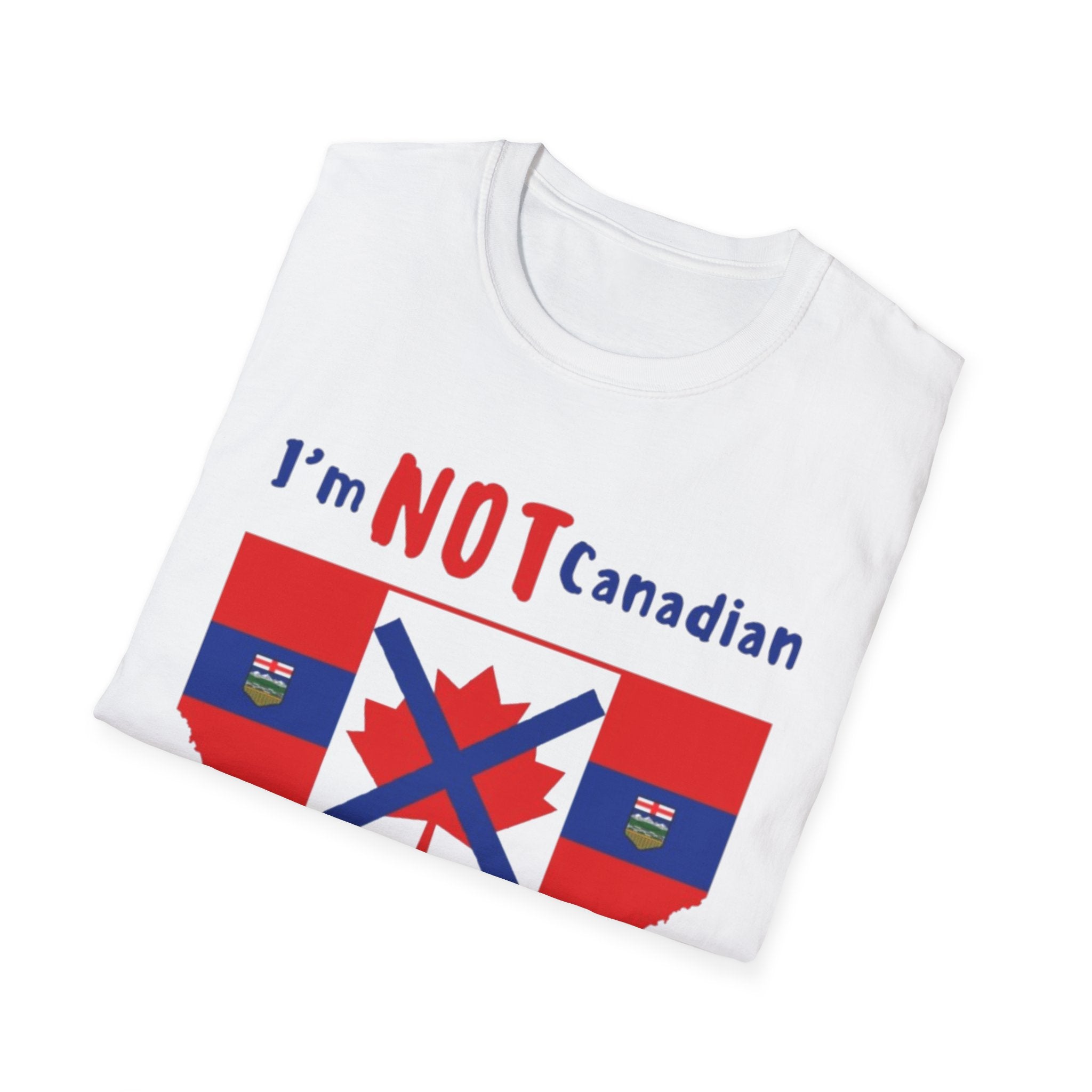 Anti-Liberal “I’m not Canadian” #001 Modern Fit T-Shirt
