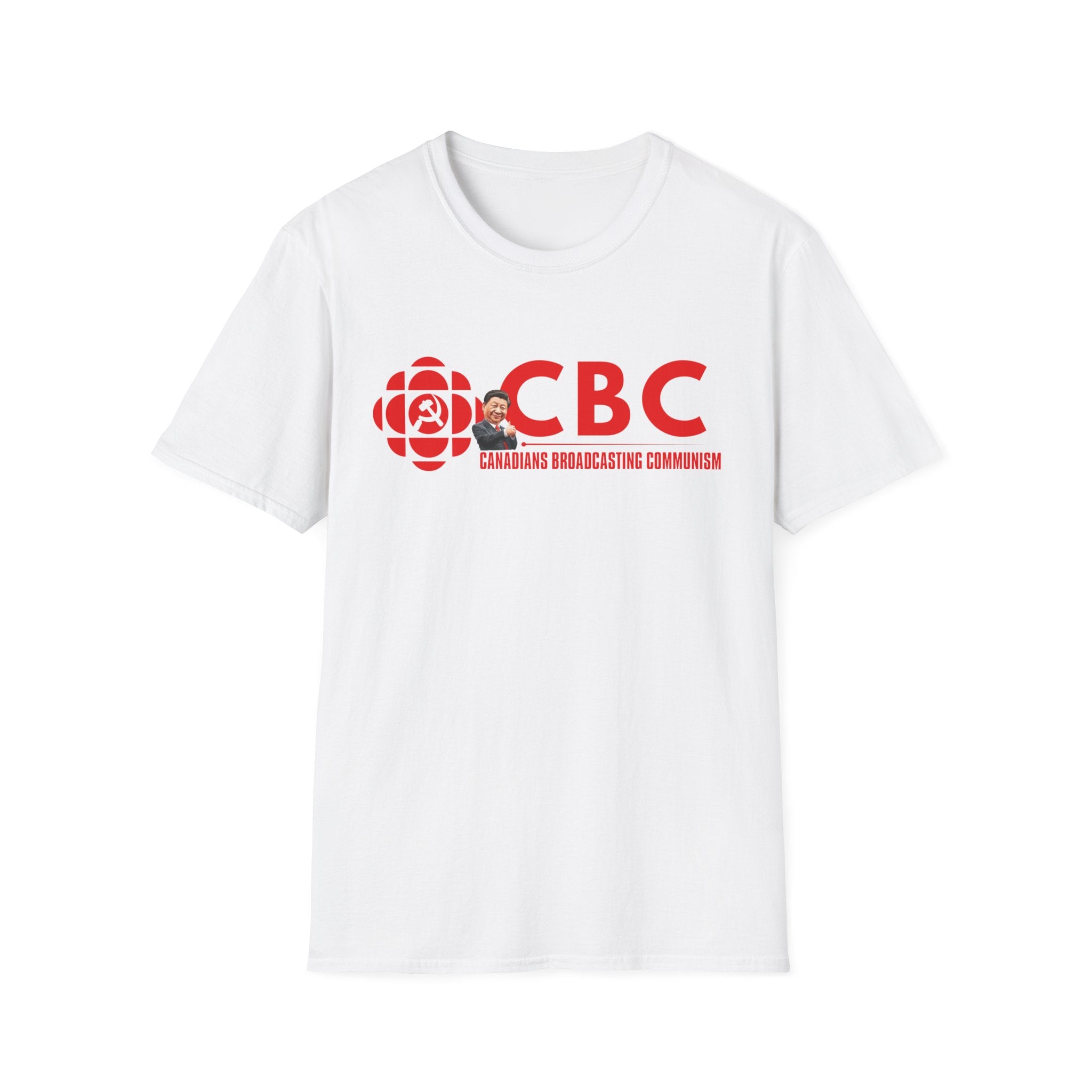 Convix Apprel Anti-Liberal Media “CBC Canadians Broadcasting Communism” #002 Women’s Tee