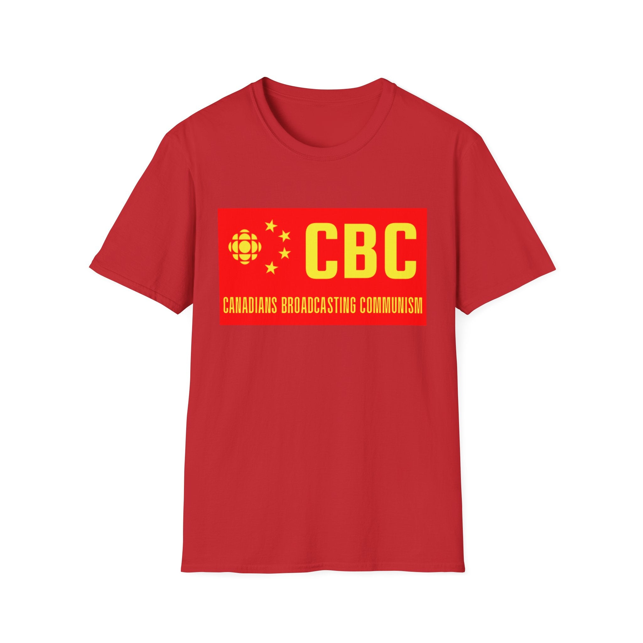Convix Apparel Anti-Liberal Media “CBC Canadians Broadcasting Communism” #001 T-Shirt