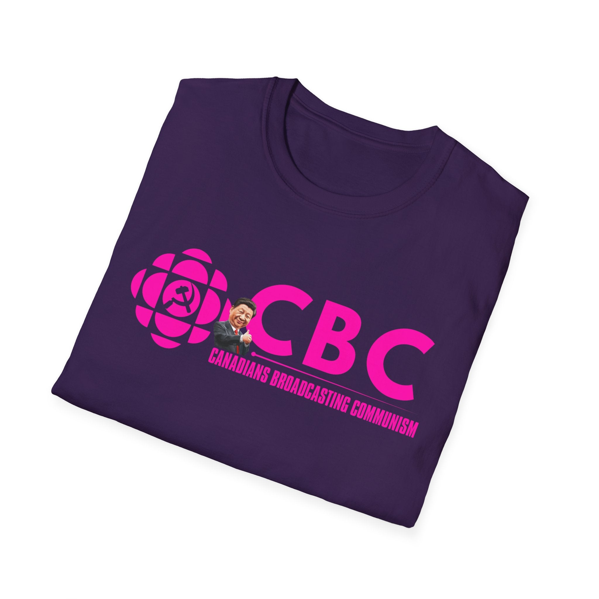Convix Apprel Anti-Liberal Media “CBC Canadians Broadcasting Communism” #002 Women’s Tee
