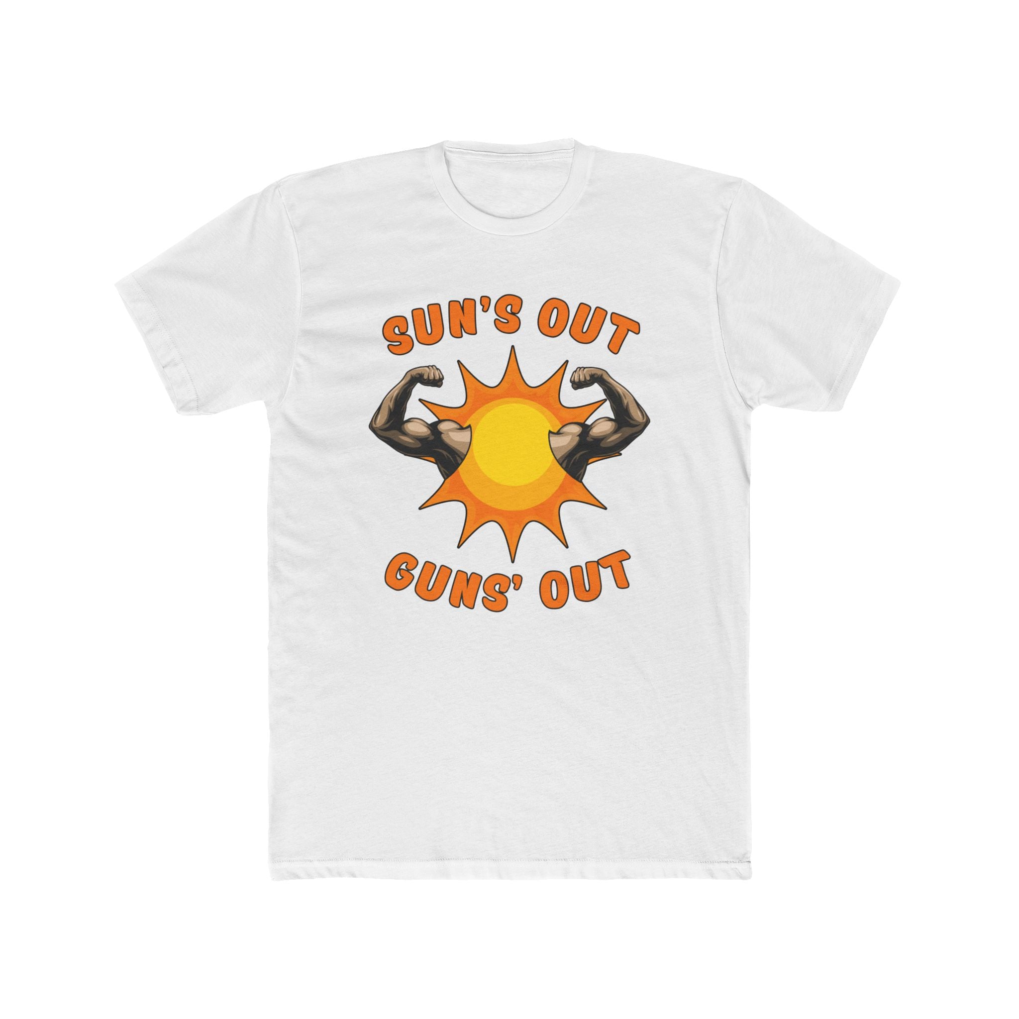 Convix Apparel "Suns Out, Guns Out" Fitted Mens T-Shirt