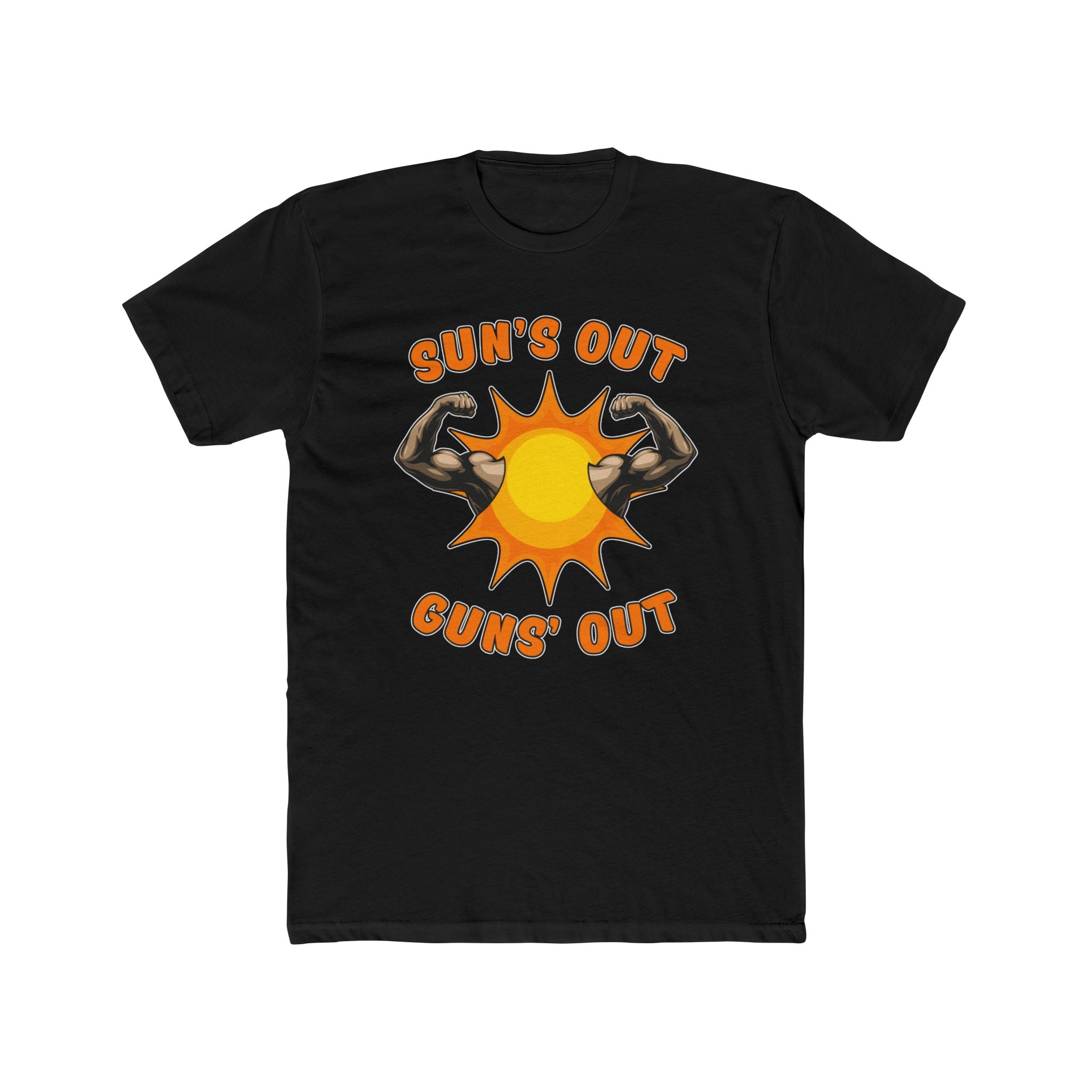 Convix Apparel "Suns Out, Guns Out" Fitted Mens T-Shirt