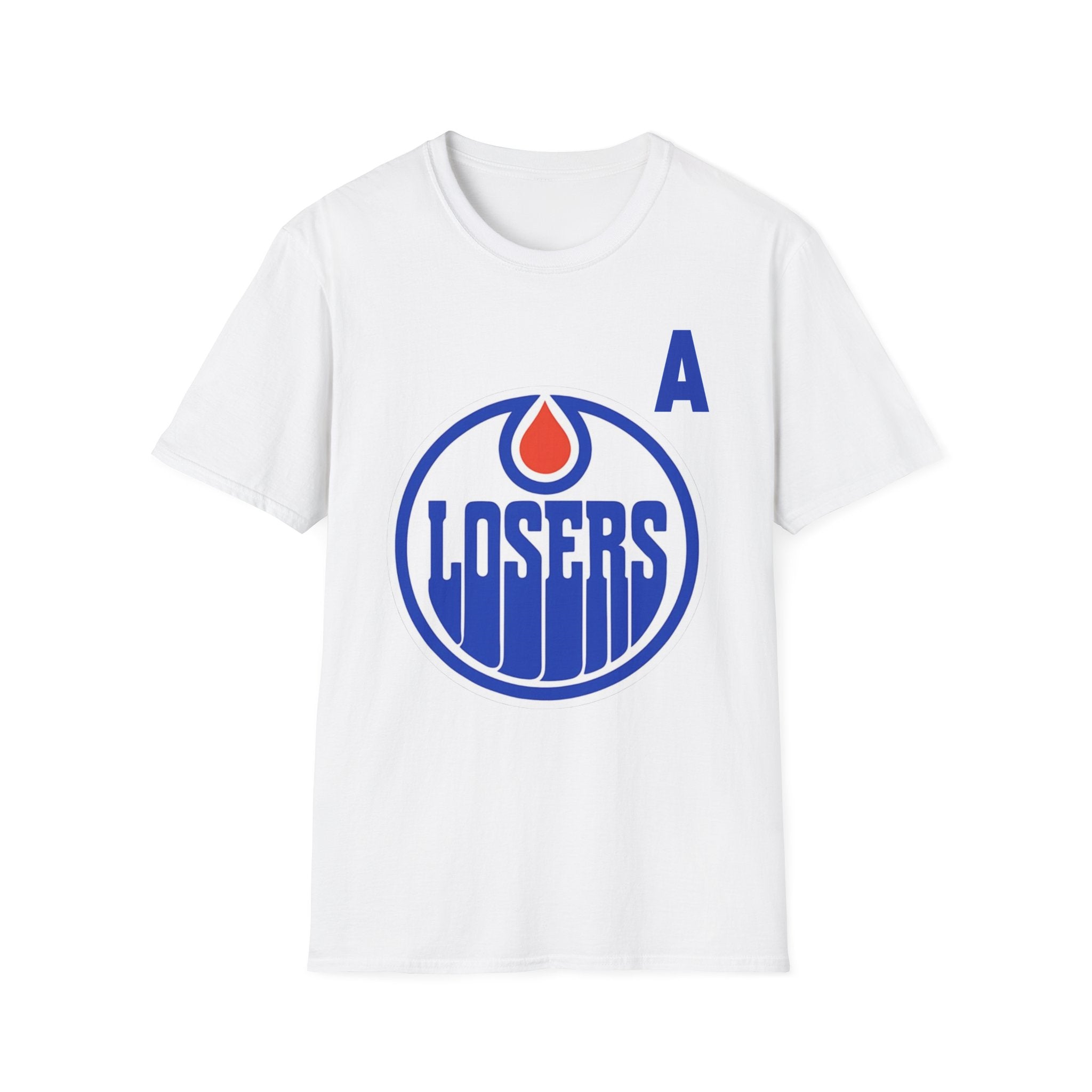 Edmonton Oilers  “Losers Edition” #001 (Cry-Saitl) Fitted T-Shirt