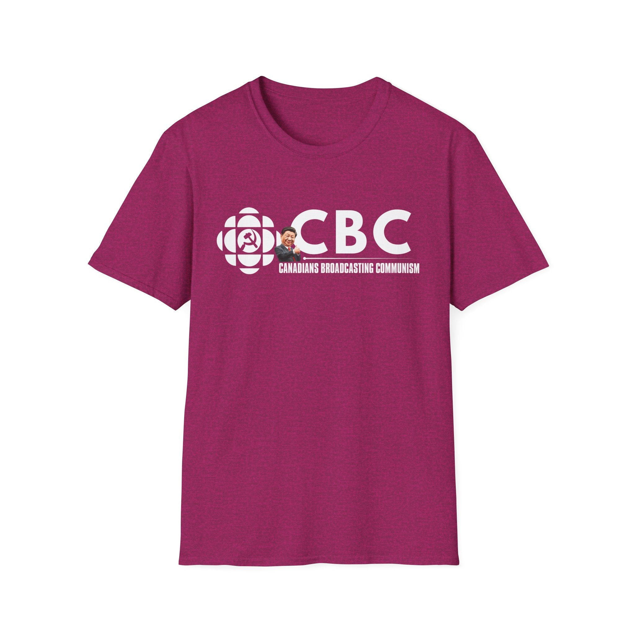 Convix Apprel Anti-Liberal Media “CBC Canadians Broadcasting Communism” #002 Women’s Tee
