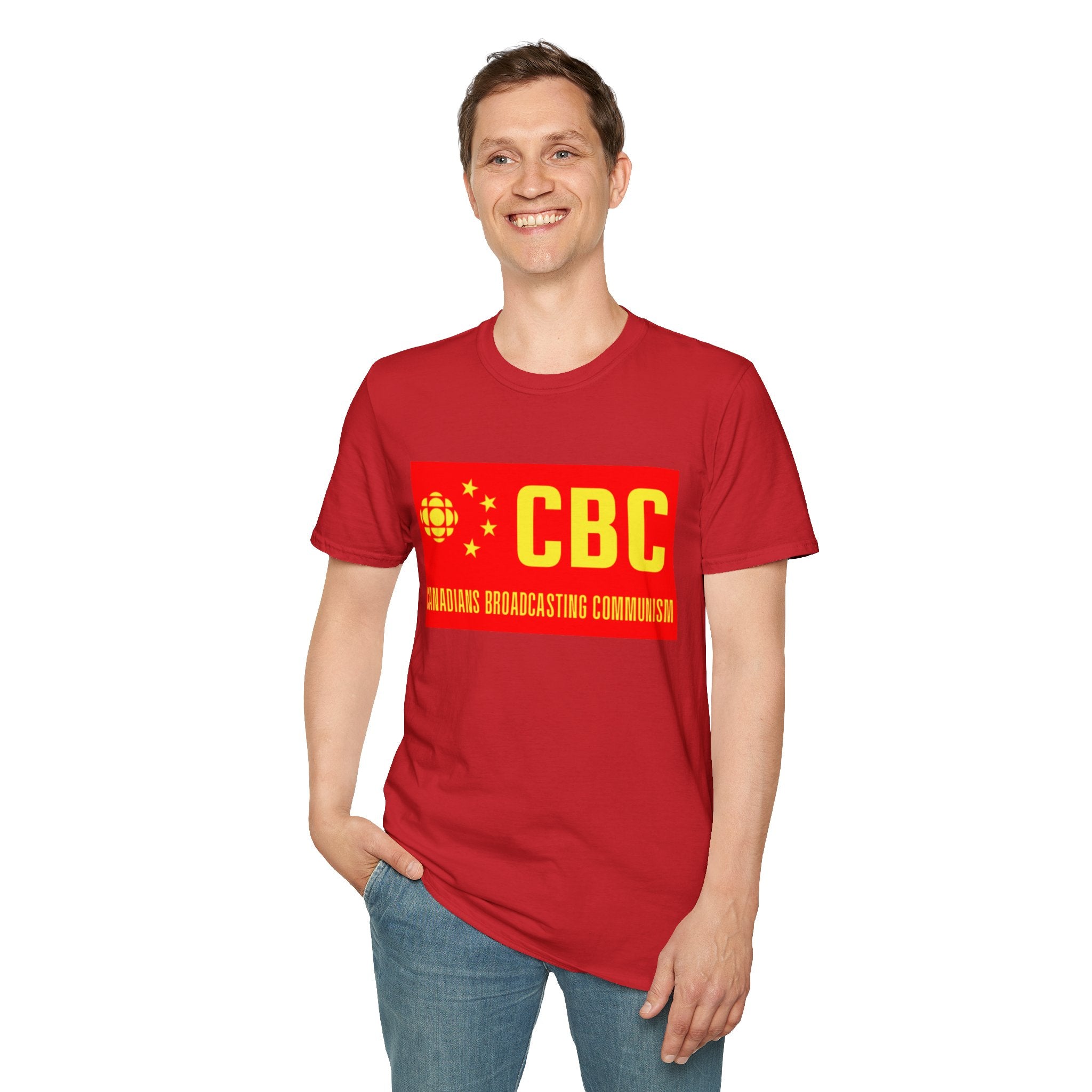 Convix Apparel Anti-Liberal Media “CBC Canadians Broadcasting Communism” #001 T-Shirt