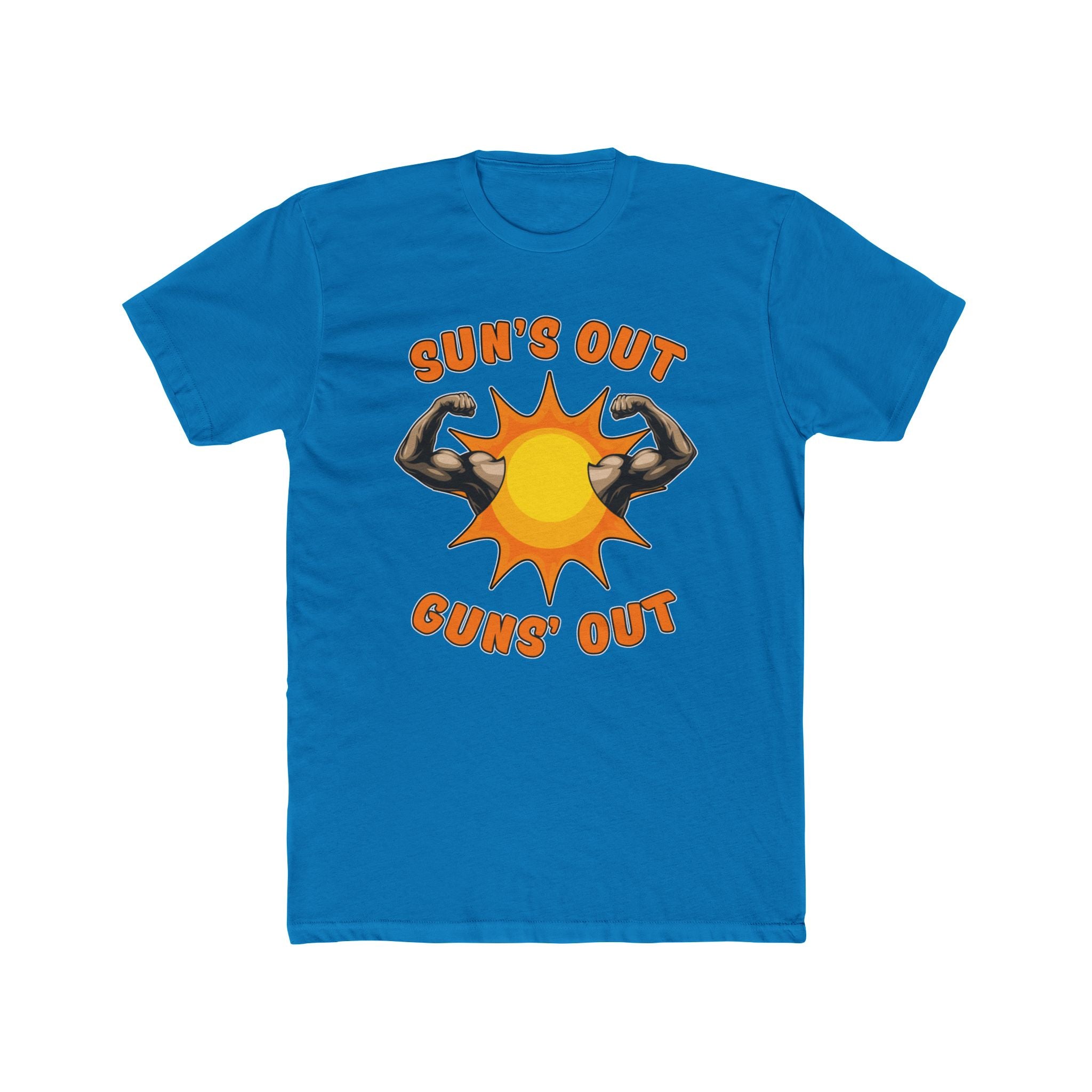 Convix Apparel "Suns Out, Guns Out" Fitted Mens T-Shirt