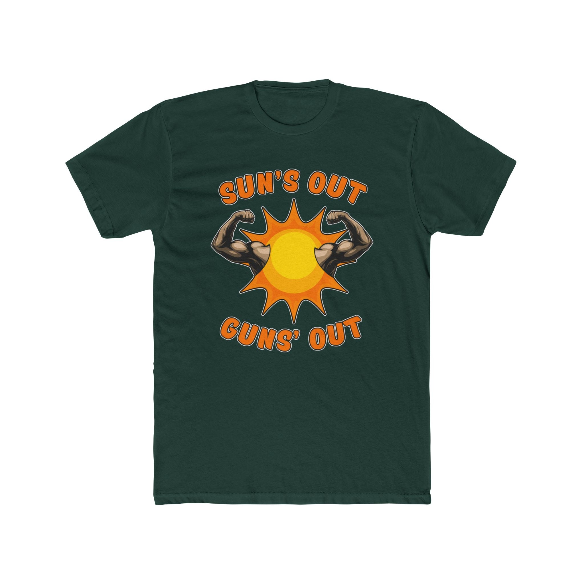 Convix Apparel "Suns Out, Guns Out" Fitted Mens T-Shirt